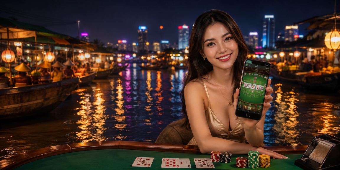 Người chơi baccarat tại Cần Thơ trong môi trường casino trực tuyến với dealer Việt Nam