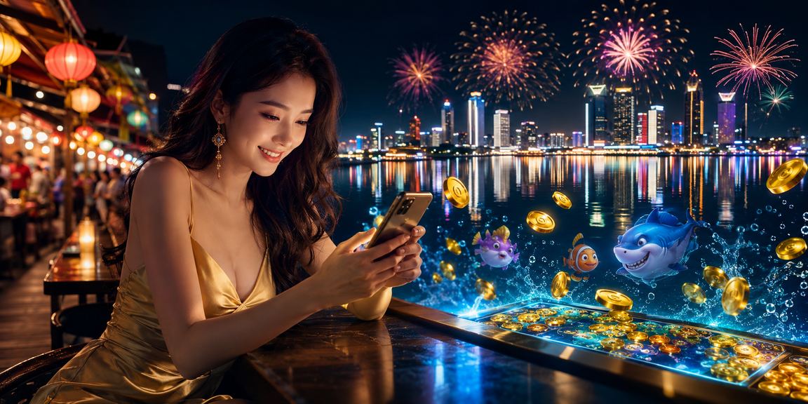 Người chơi trải nghiệm casino trực tuyến tại lễ hội Phú Quốc